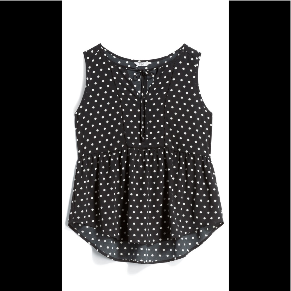 Q&A Venice peplum blouse